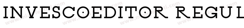 InvescoEditor Regular字体转换